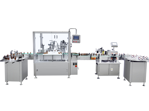 精油灌裝貼標(biāo)線